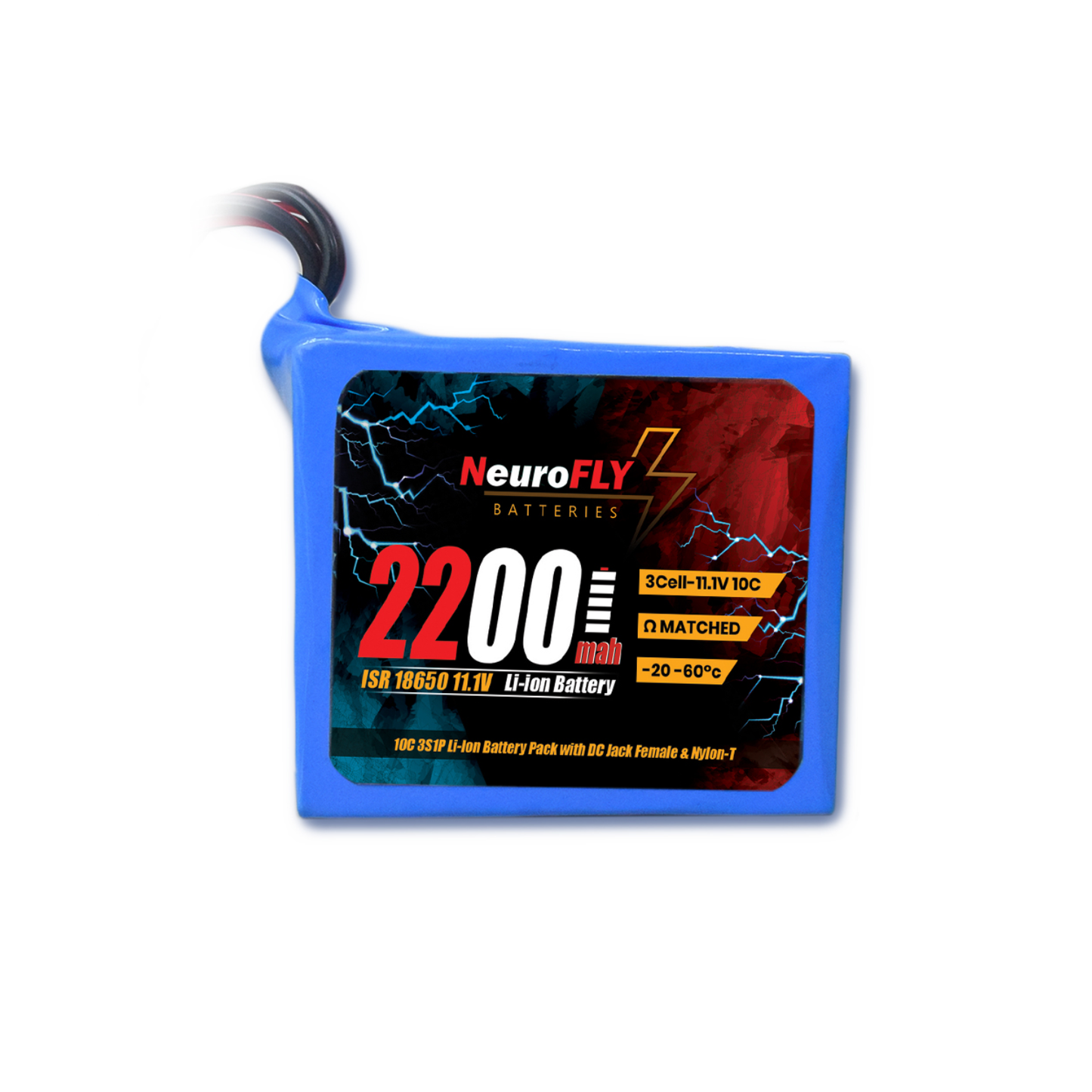 10C 3S1P Li-Ion Rechargeable Battery