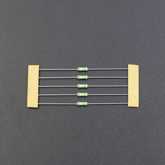 390KOhm Resistance 1/4W Power Rating 5% Tolerance Carbon Film Resistor - RS605 - REES52