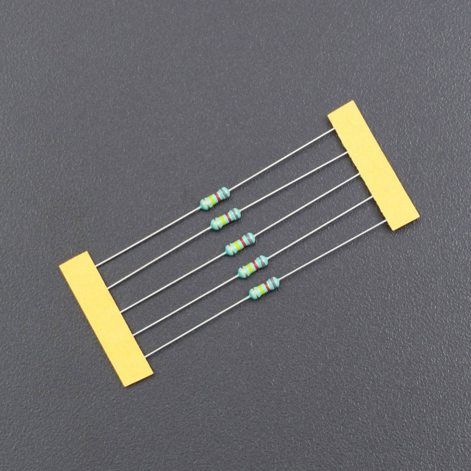 120 Ohm Resistance 1/4W Power Rating  5% Tolerance Carbon Film Resistor-RS892 - REES52