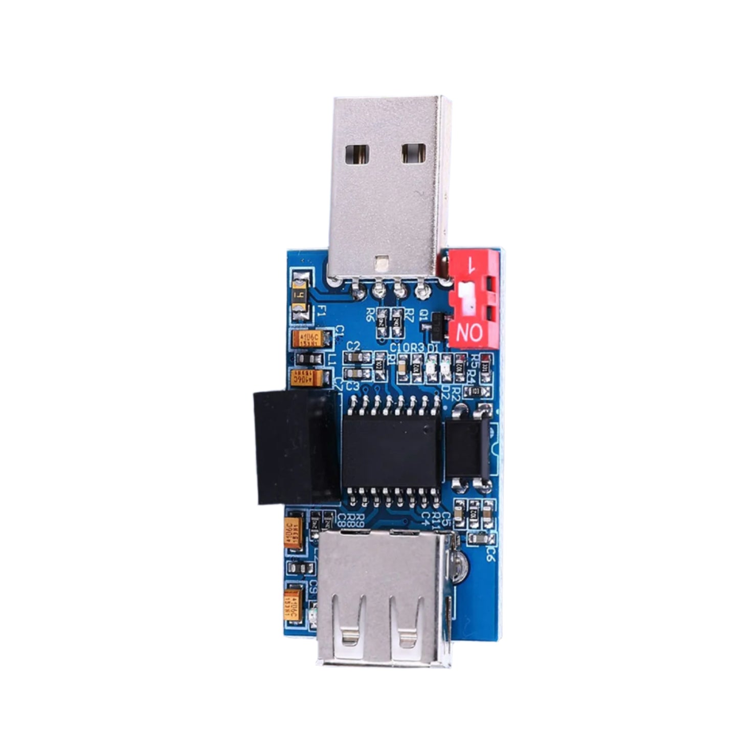 1500V USB to USB Isolator Board With ADUM4160/ADUM3160 Chips 1500V USB to USB Isolator Board 1500V USB 2.0 Isolation Module For High Voltage Applications - RS2512