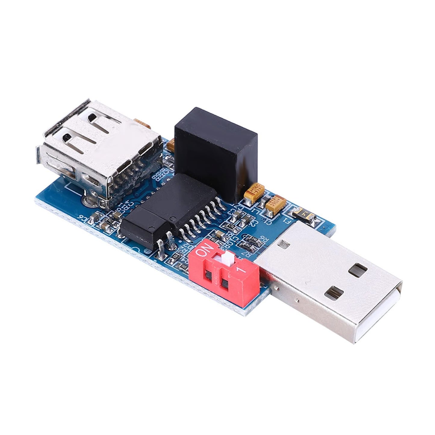 1500V USB to USB Isolator Board With ADUM4160/ADUM3160 Chips 1500V USB to USB Isolator Board 1500V USB 2.0 Isolation Module For High Voltage Applications - RS2512