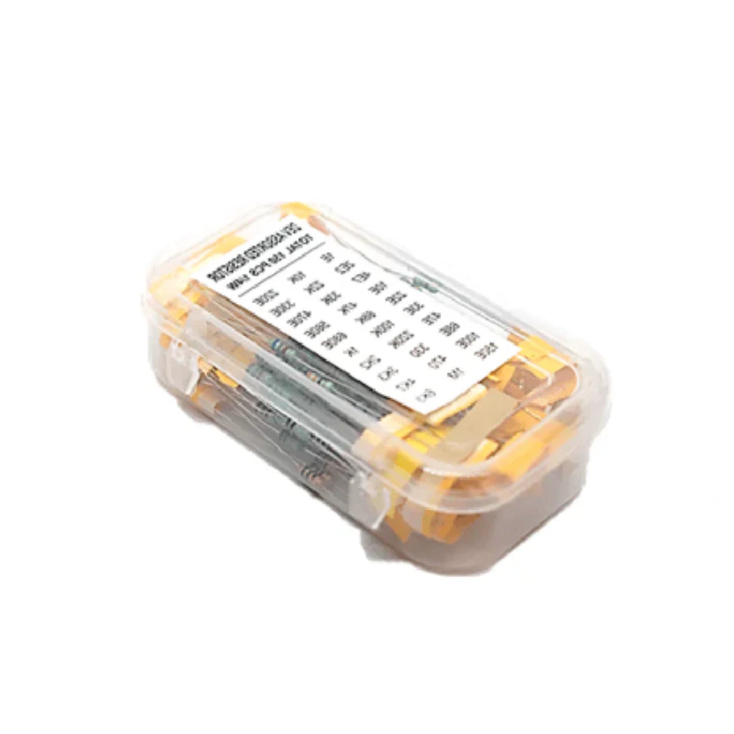 Assorted 1/4W Metal Film Resistors