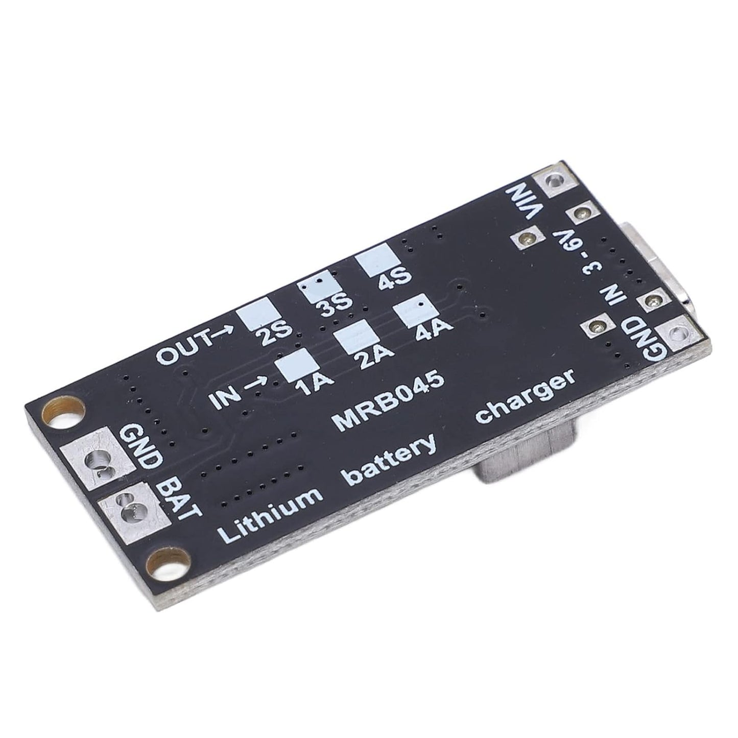 18650 Li-ion Battery Charger Module Polymer Lithium ion Charger Type-C 4S 16.8V Charger 4A Li-ion Booster Module Reliable 4S LiPo Charger with Type-C Input Safe 18650 4S Charger With Overcharge Protection - RS6862