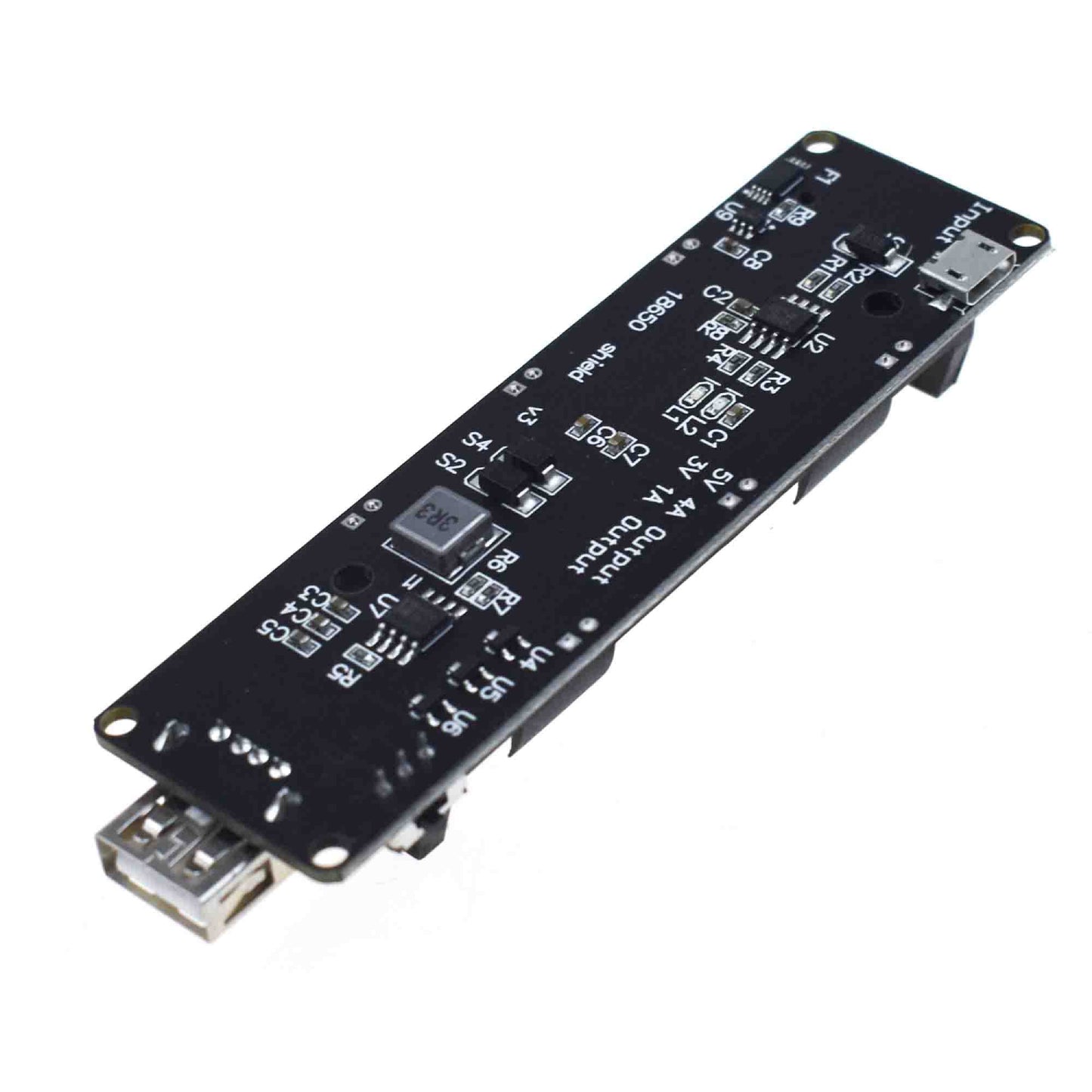 18650 Battery Holder & Power Expansion Board 18650 Power Board For Raspberry Pi 3B/3B+ Portable Raspberry Pi Solution With Battery Power - RS3880