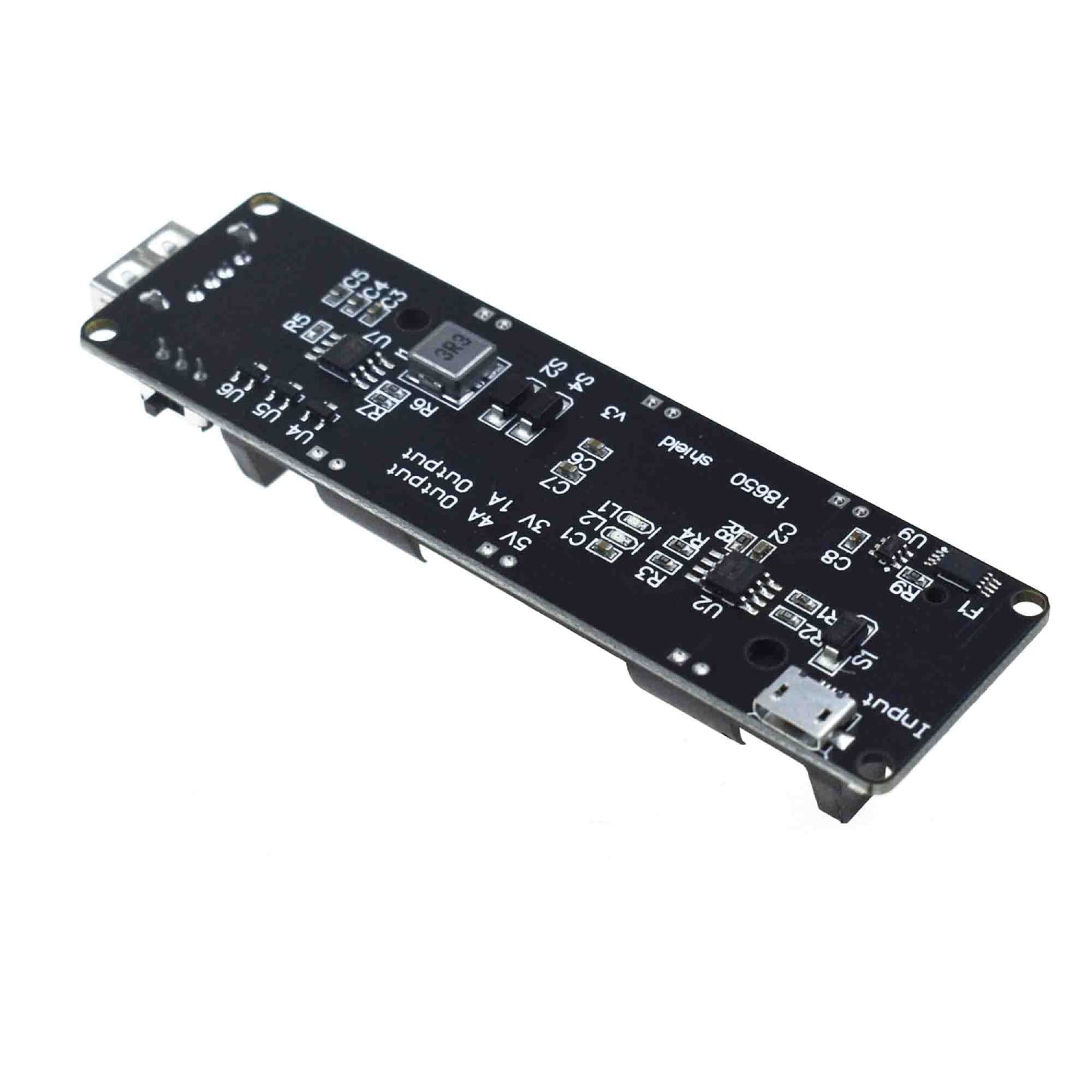 18650 Battery Holder & Power Expansion Board 18650 Power Board For Raspberry Pi 3B/3B+ Portable Raspberry Pi Solution With Battery Power - RS3880