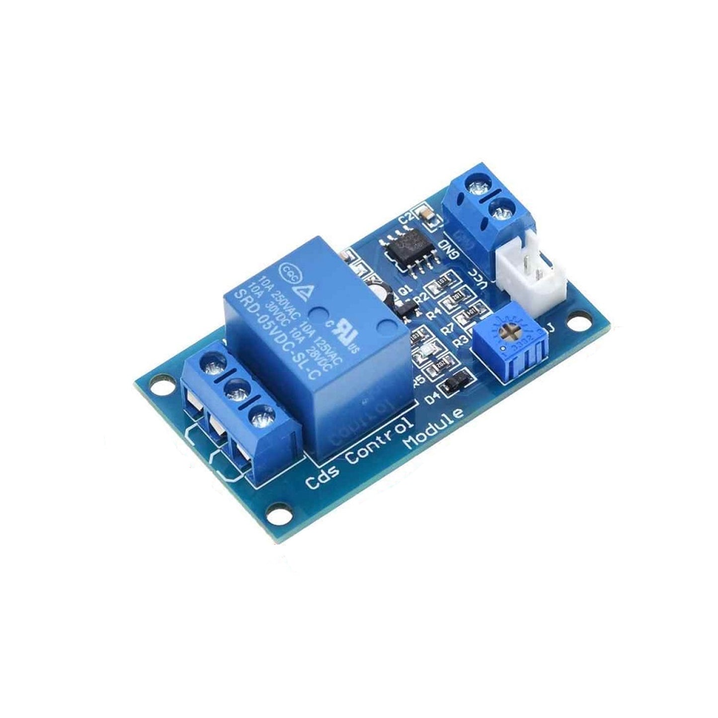 XH-M131 DC 5V Photoresistor Relay Module XH-M131 5V Light Control Switch Photoresistor Relay Module Detection Sensor 10A brightness Automatic Control Module - RS4433