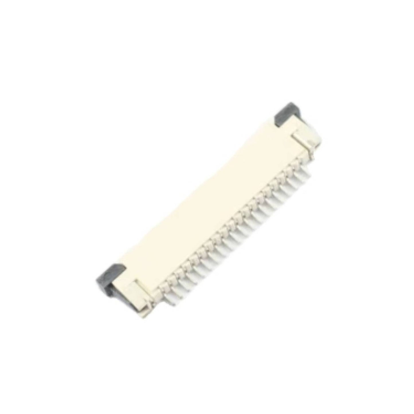 1mm Pitch 20 Pin FPC SMT Connector 20 Pin FPC/FFC SMT Flip Connector FPCFFC SMT Drawer Connector Single Row Bottom Port Flat Socket Connector- RS3517