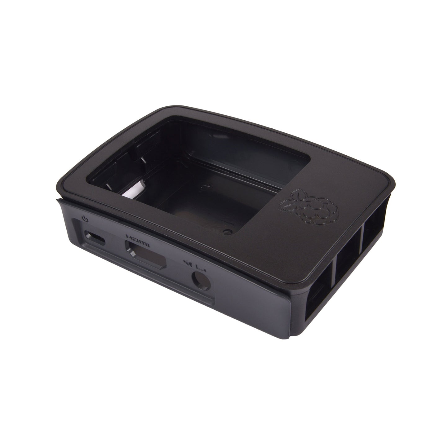 Official Raspberry Pi 3 Case Pi 3 Official Case Protective Enclosure ABS Case for Raspberry Pi 3B/ Pi 3B+ Black - RS160