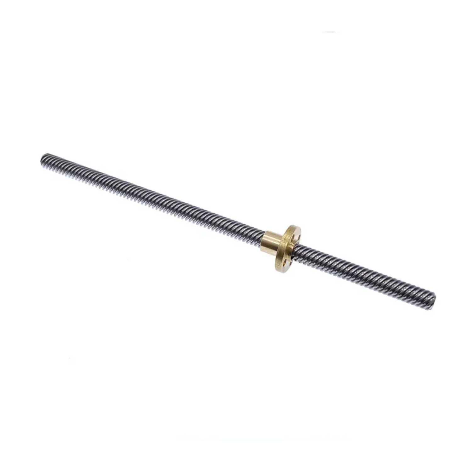 200mm Trapezoidal 4-Start 8mm Lead Screw with Copper Nut