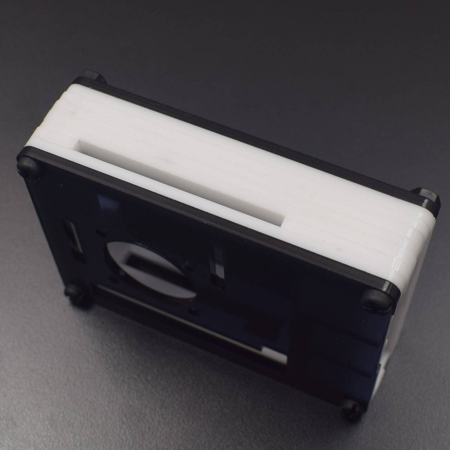 Raspberry Pi 4 7-Layer Acrylic Case Black And White - RS2294 - REES52