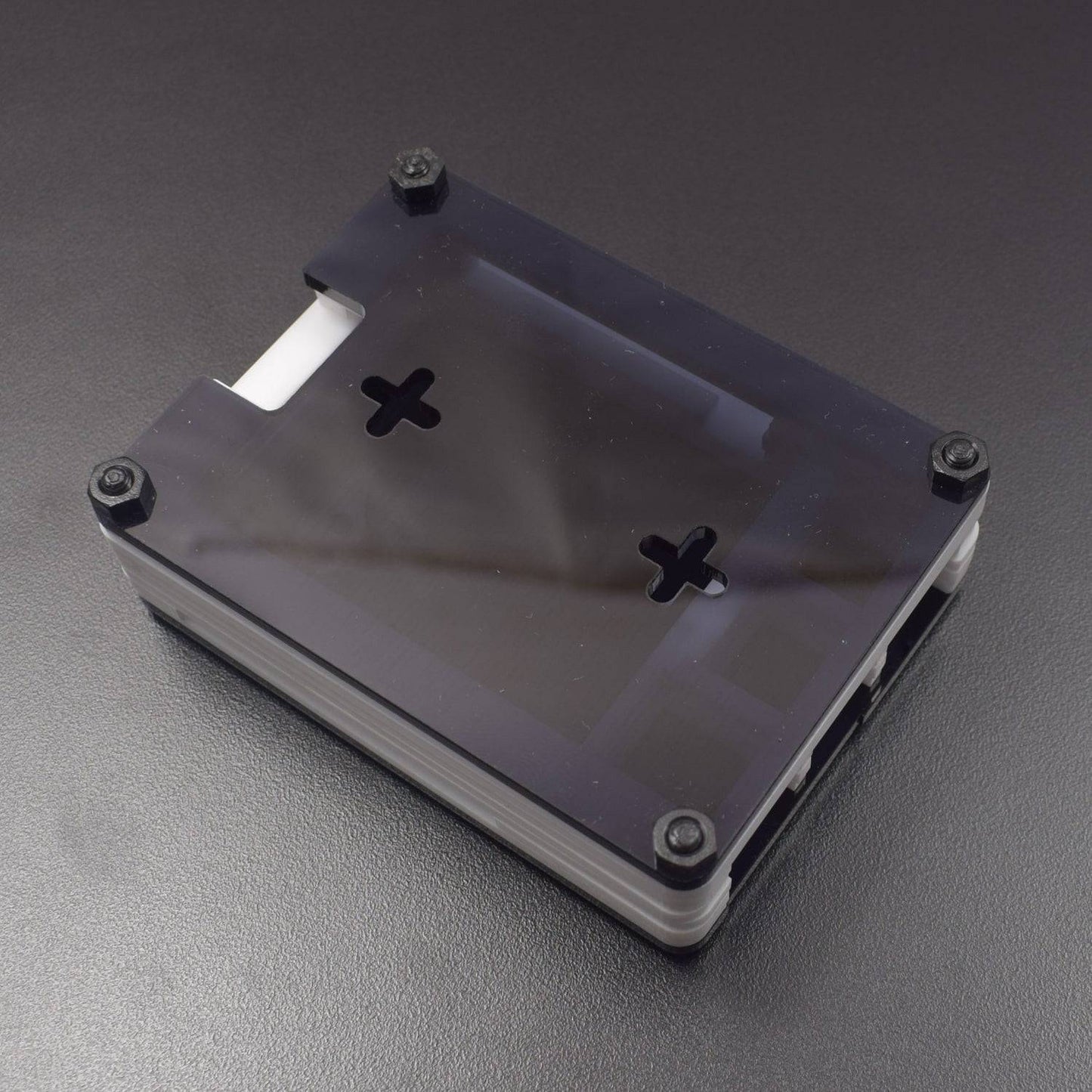 Raspberry Pi 4 7-Layer Acrylic Case Black And White - RS2294 - REES52
