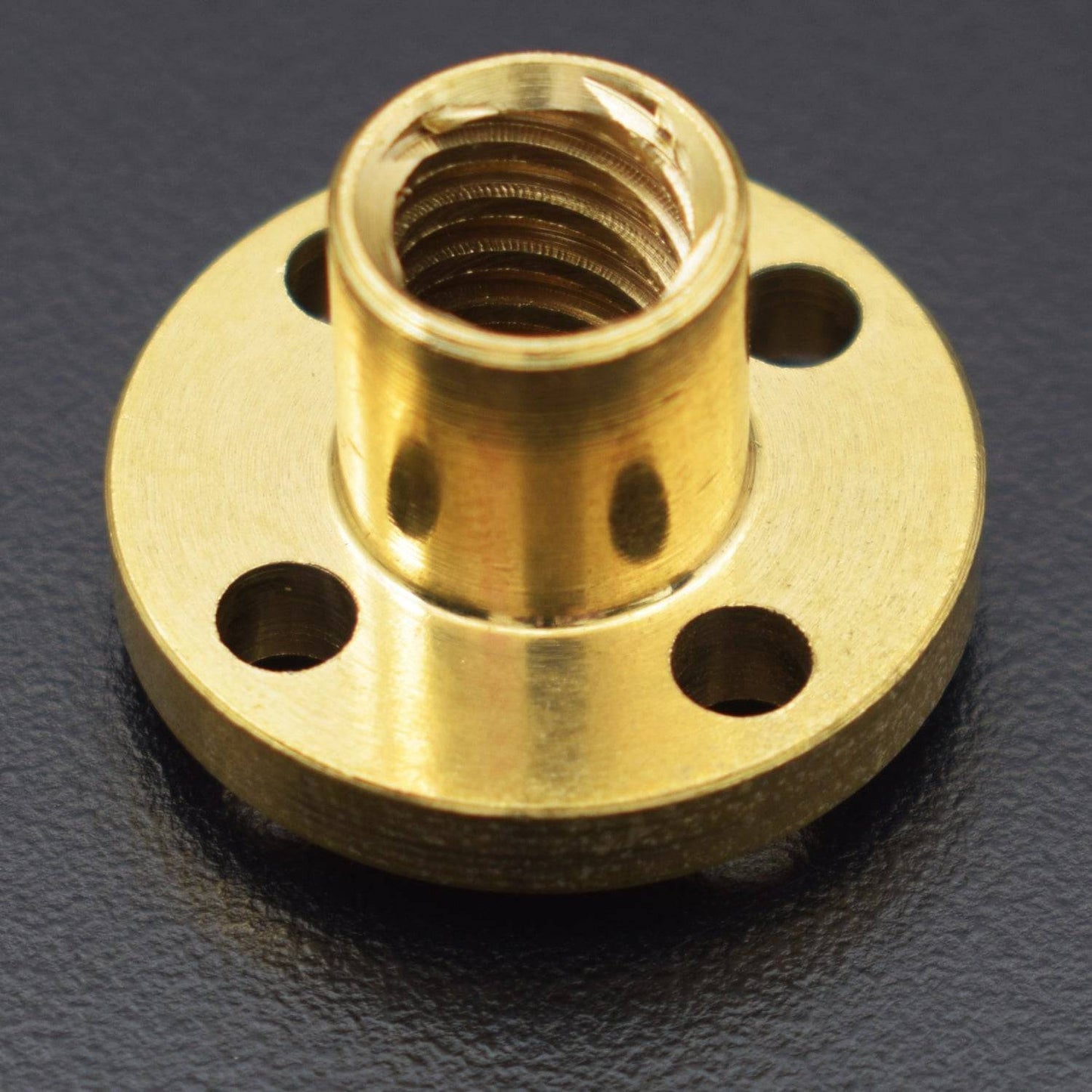T8 Lead Screw 500mm 8mm, Brass Copper Nut With KP08 Bearing Bracket And 5 x 25 x 8mm Flexible Coupling For 3D Printer - RS2366 - REES52