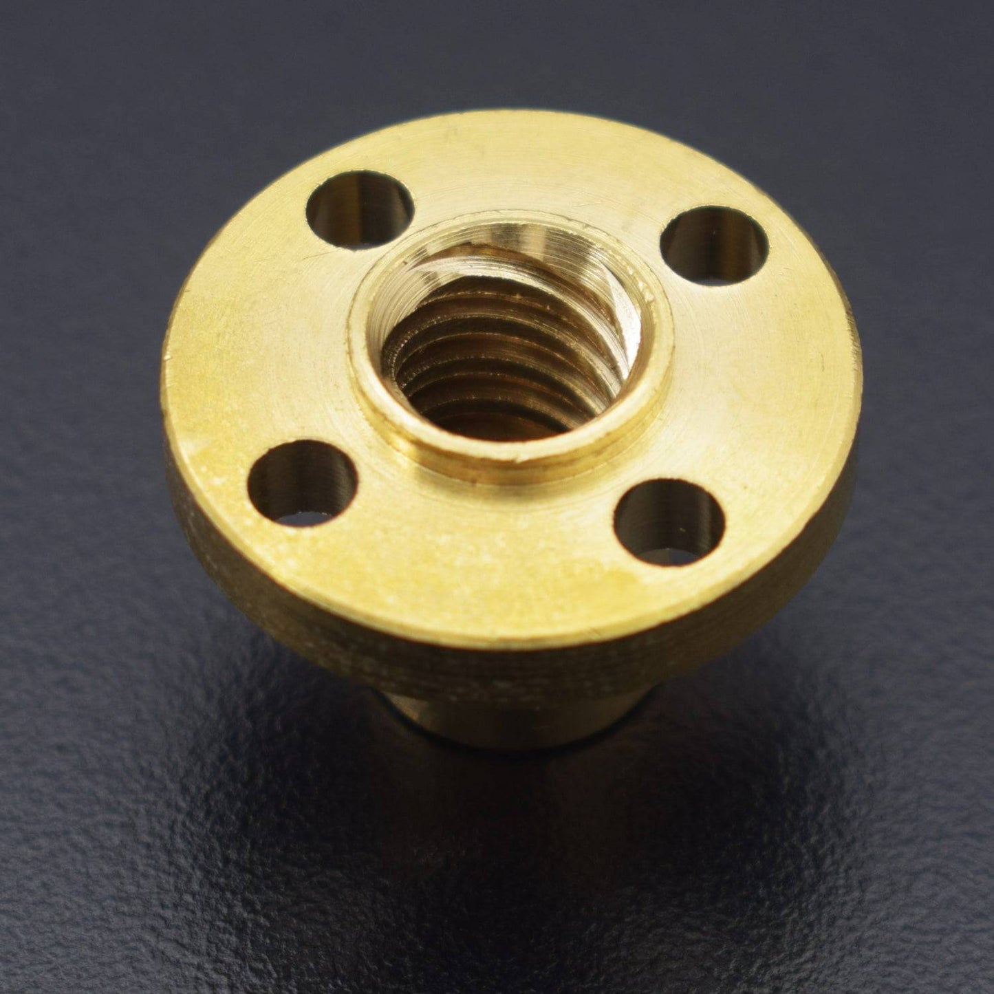 T8 Lead Screw 500mm 8mm, Brass Copper Nut With KP08 Bearing Bracket And 5 x 25 x 8mm Flexible Coupling For 3D Printer - RS2366 - REES52