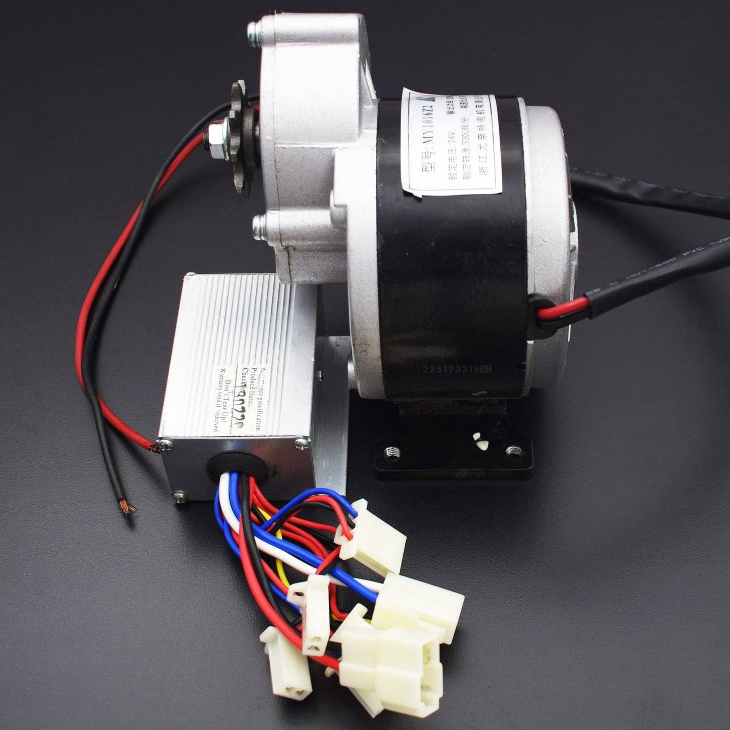MY1016Z2 250w 24v Gear Brush Motor Electric Tricycle & Bicycle DC Gear Brushed Motor - RS2186 - REES52