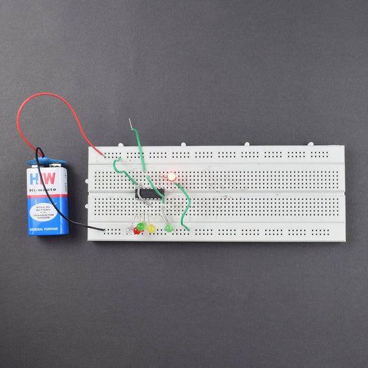 Make an Electronic dice using 4017 IC - KT966 - REES52