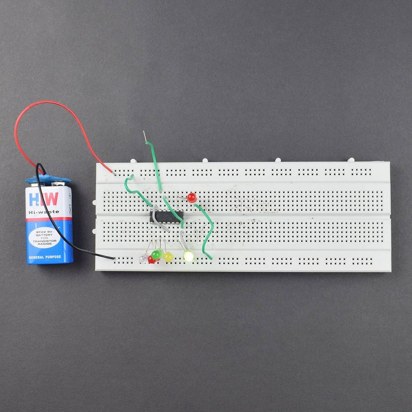 Make an Electronic dice using 4017 IC - KT966 - REES52