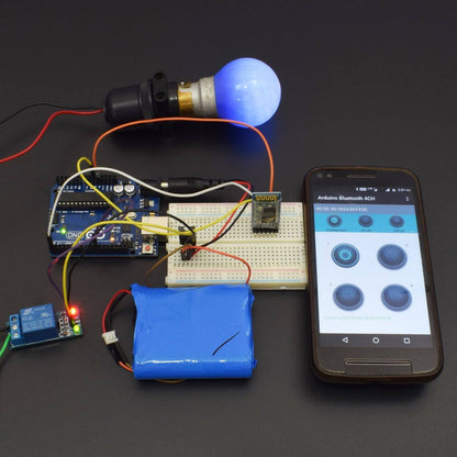 Make an Android Home automation system interfacing with Arduino uno - KT797 - REES52