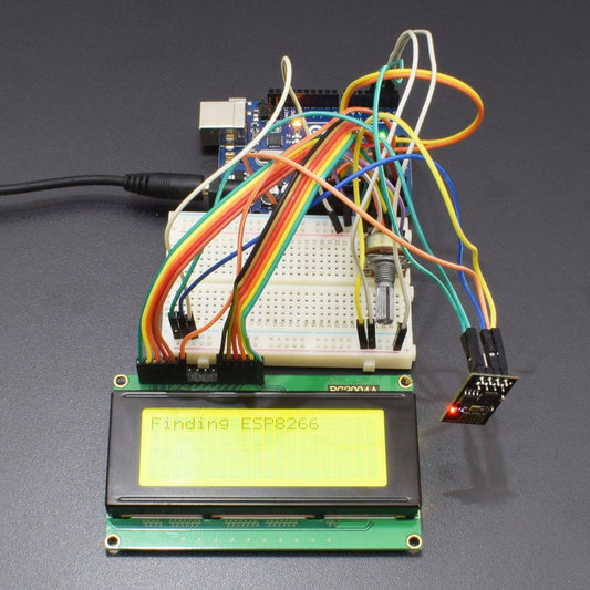 Make an IOT Project on Sending mail using Arduino uno and ESP8266 wi-fi Module - KT774 - REES52
