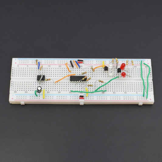 MAKE A POLICE LIGHT USING 555 TIMER IC AND 4017 IC - KT977 - REES52