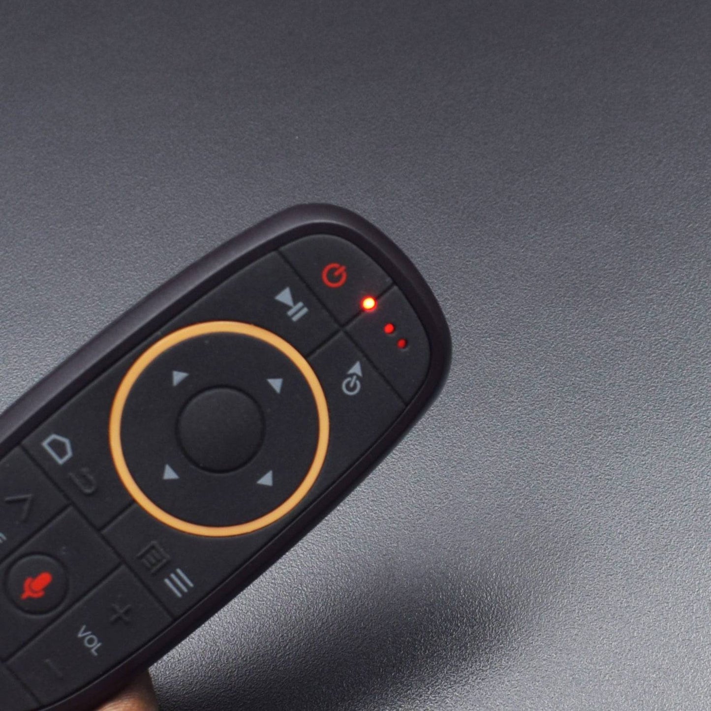 G10 Voice Control Fly Air Mouse 2.4GHZ Wireless Microphone Remote - Black - RS2267 - REES52