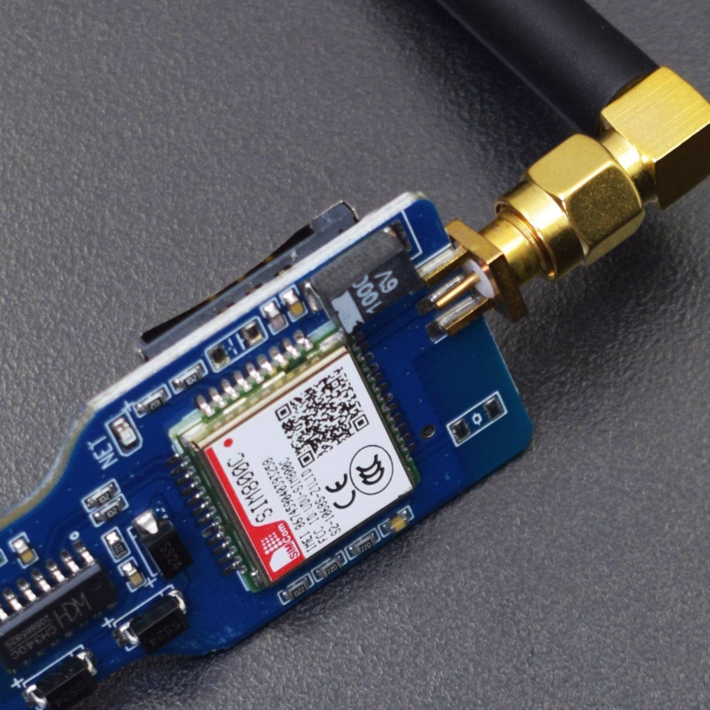 USB to GSM Serial GPRS SIM800C Module Wireless Bluetooth Board Sim900A Computer Control Calling with Antenna - RS2248 - REES52