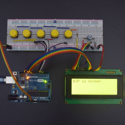 Arduino Experimentation Kit Make a Smart Voting Machine
