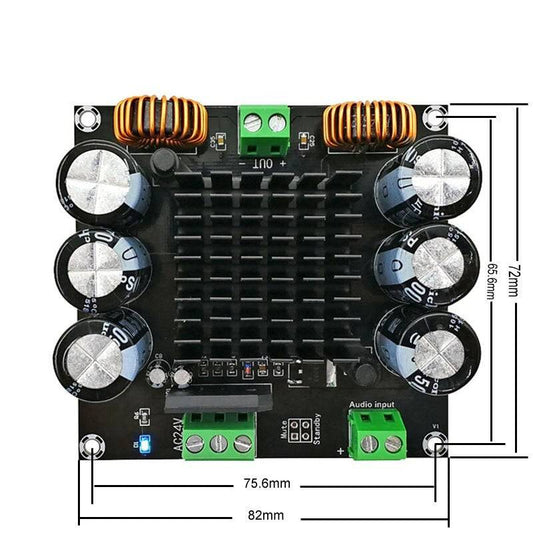 XH-M253 TDA8954TH Core BTL Mode HiFi Class 420W High Power Practical Mono Digital Amplifier Board- RS2596 - REES52