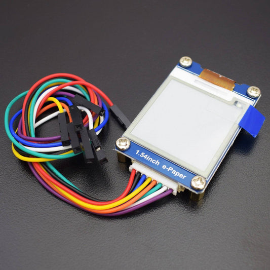 1.54 Inch E-Ink Screen Display e-Paper Module Black / White SPI Support Partial Refresh For Arduino Raspberry Pi - RS2403 - REES52