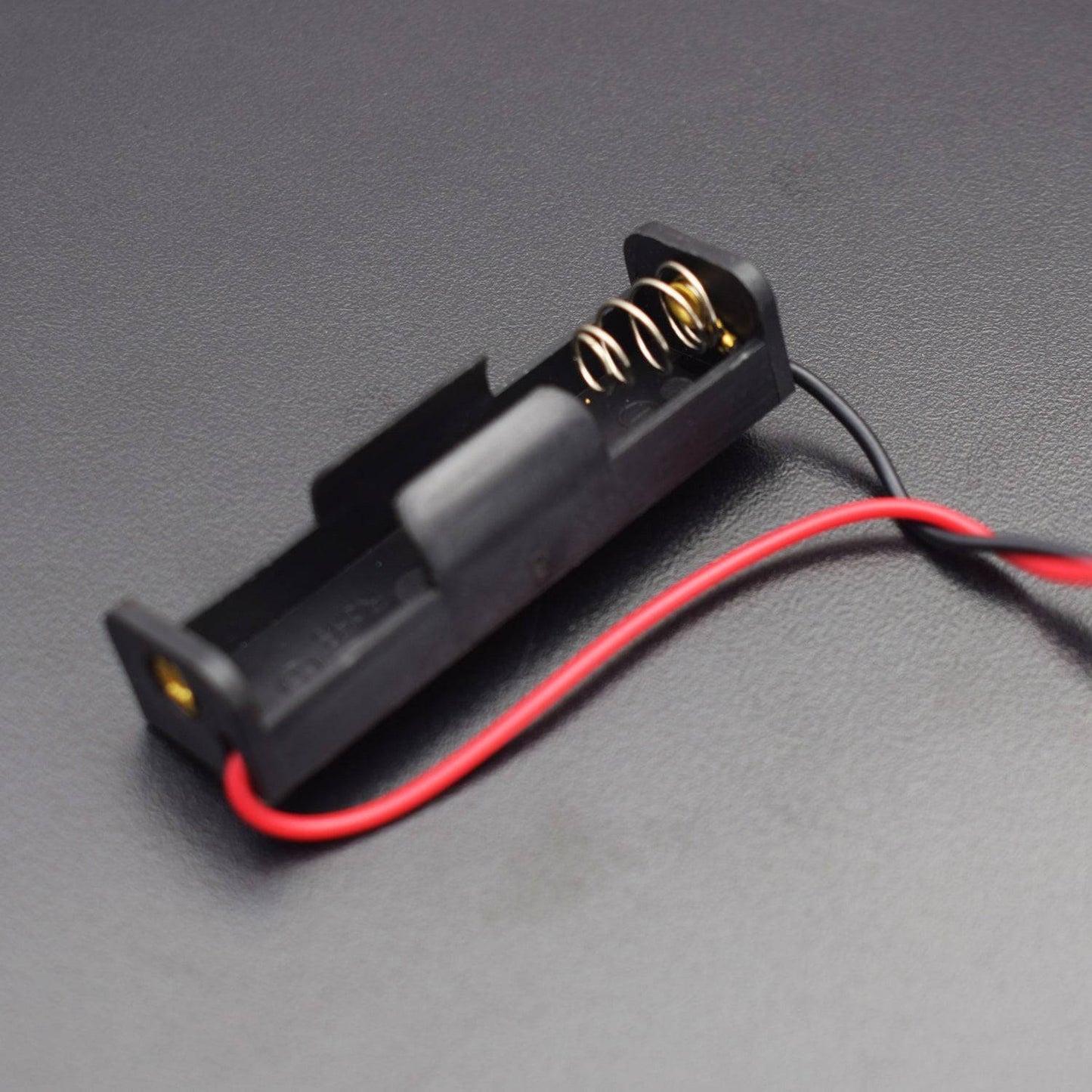 Single Slot 1.5V AA Battery Holder Case With Wire Leads - RS2370 - REES52