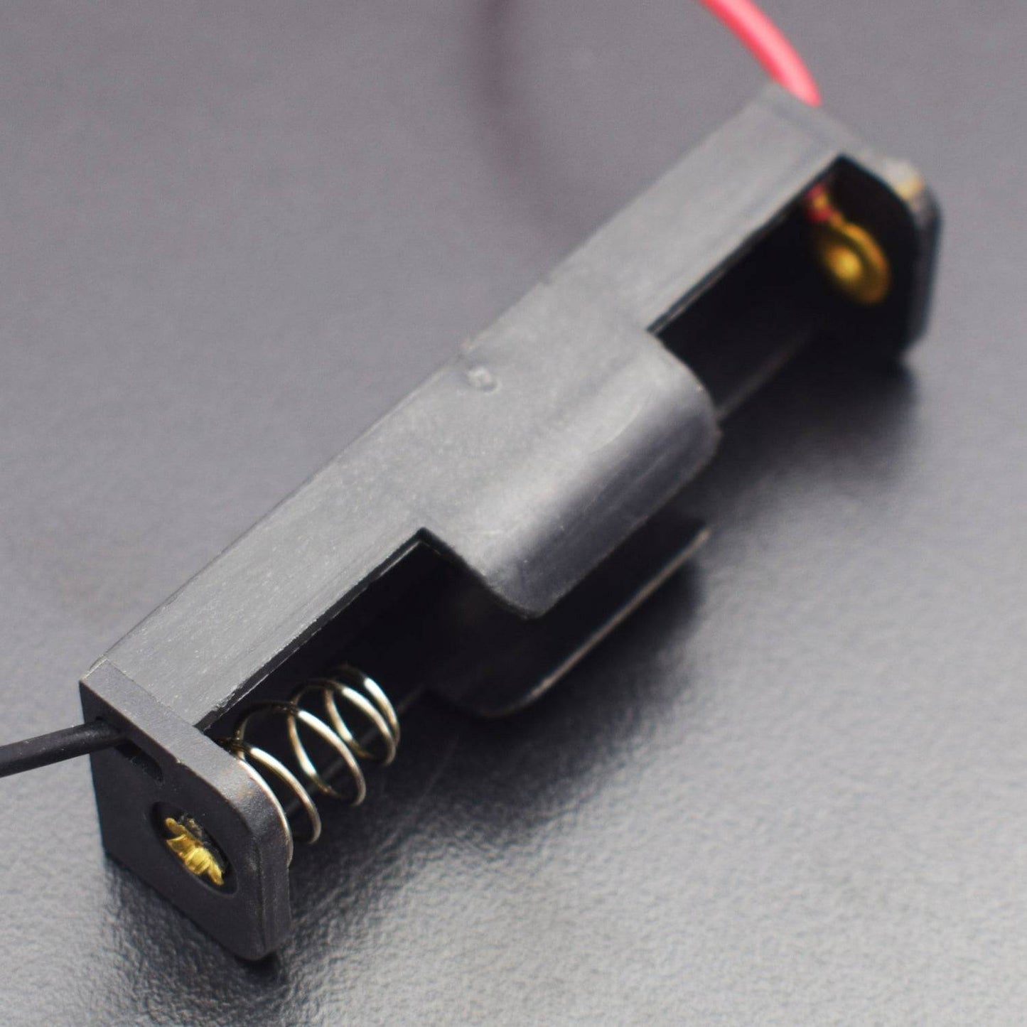 Single Slot 1.5V AA Battery Holder Case With Wire Leads - RS2370 - REES52