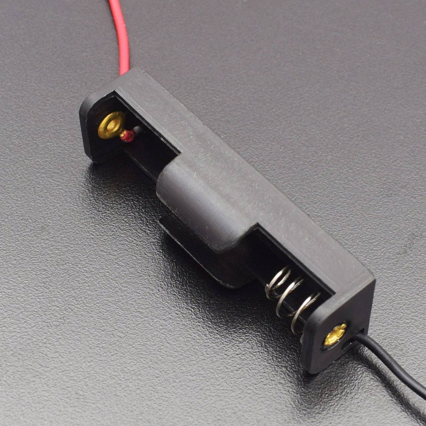 Single Slot 1.5V AA Battery Holder Case With Wire Leads - RS2370 - REES52