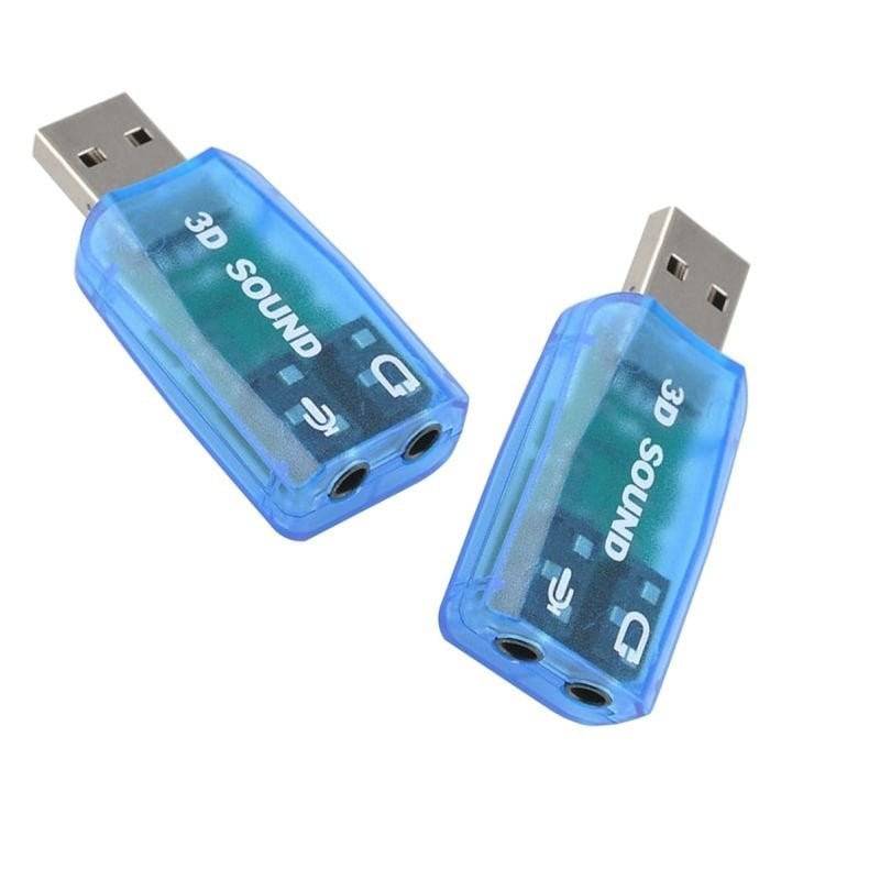 5.1 channel USB Sound Card for Raspberry Pi and Computers - RS3264 - REES52