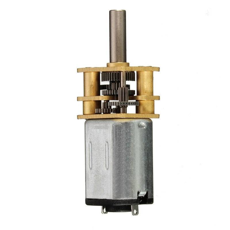 N20 6V 300 RPM Micro Metal Gear Motor With Encoder - RS3284 - REES52