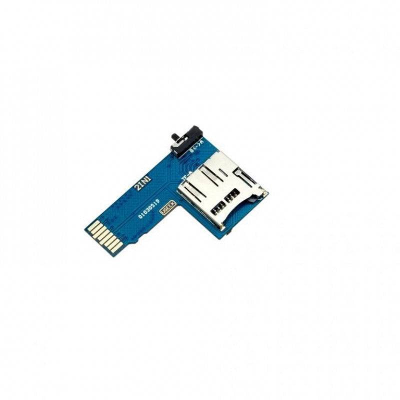 2-IN-1 Raspberry Pi Dual TF / SD Card Switcher Adapter - RS3497 - REES52