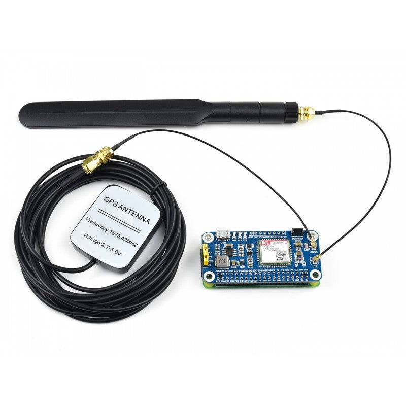 Waveshare NB-IoT / Cat-M(eMTC) / GNSS HAT for Raspberry Pi, Globally Applicable - RS2054 - REES52