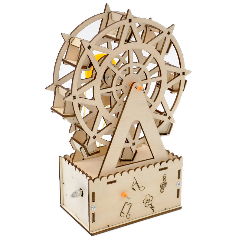 Wooden DIY Music Ferris Wheel R-17B - RS6272