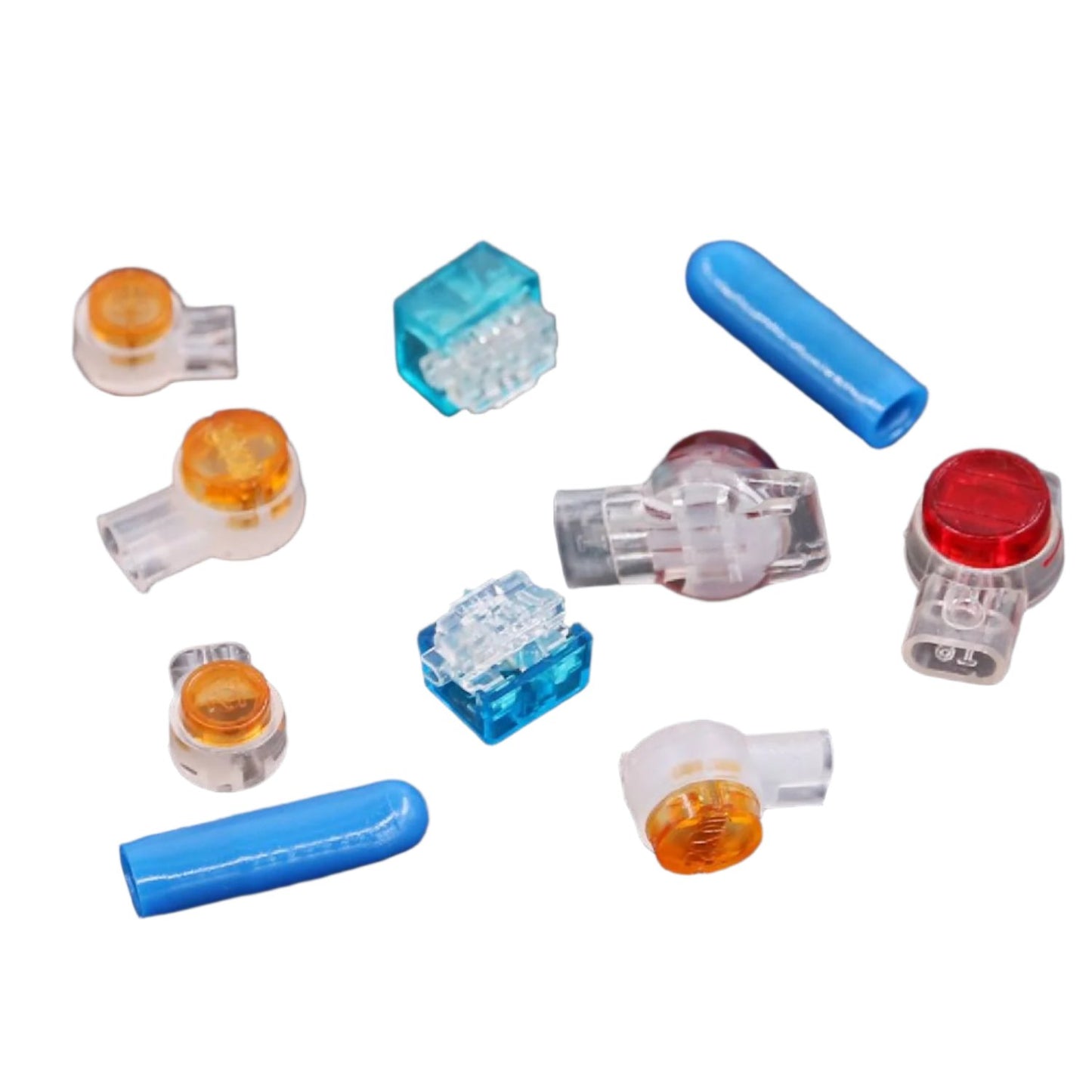 310 Pcs Connector Crimp Terminal Assortment Kit UY/UR/UB/B Connector Assortment Kit Data Phone Wire Butt Splice Connector Upgrade Your Tool Box with This Versatile Connector Kit - RS6195