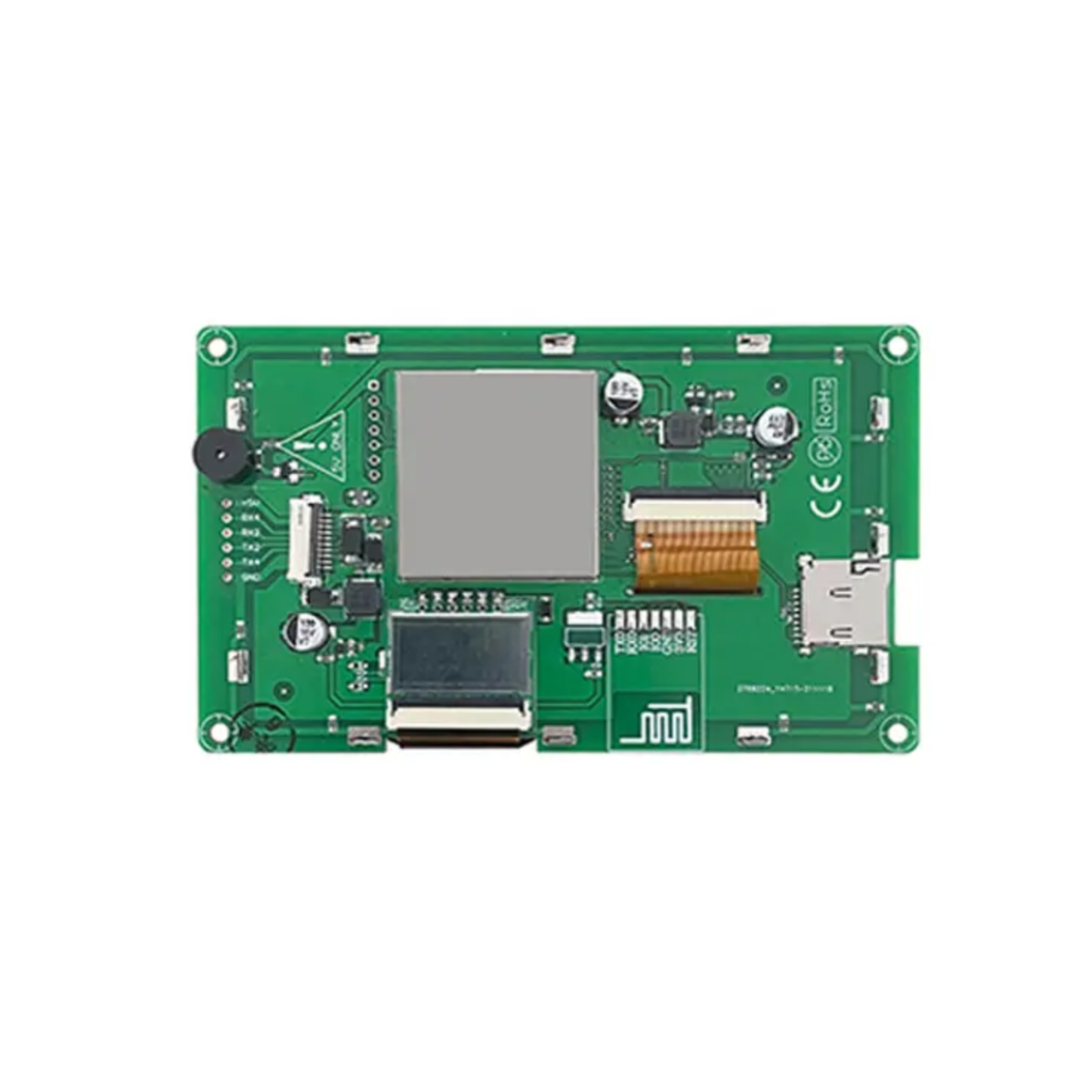 4.3" TN Resistive Touch HMI Display