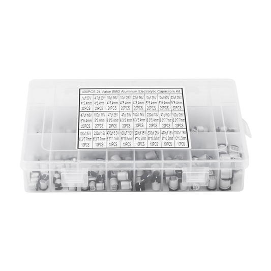 400pcs SMD Capacitor Kit
