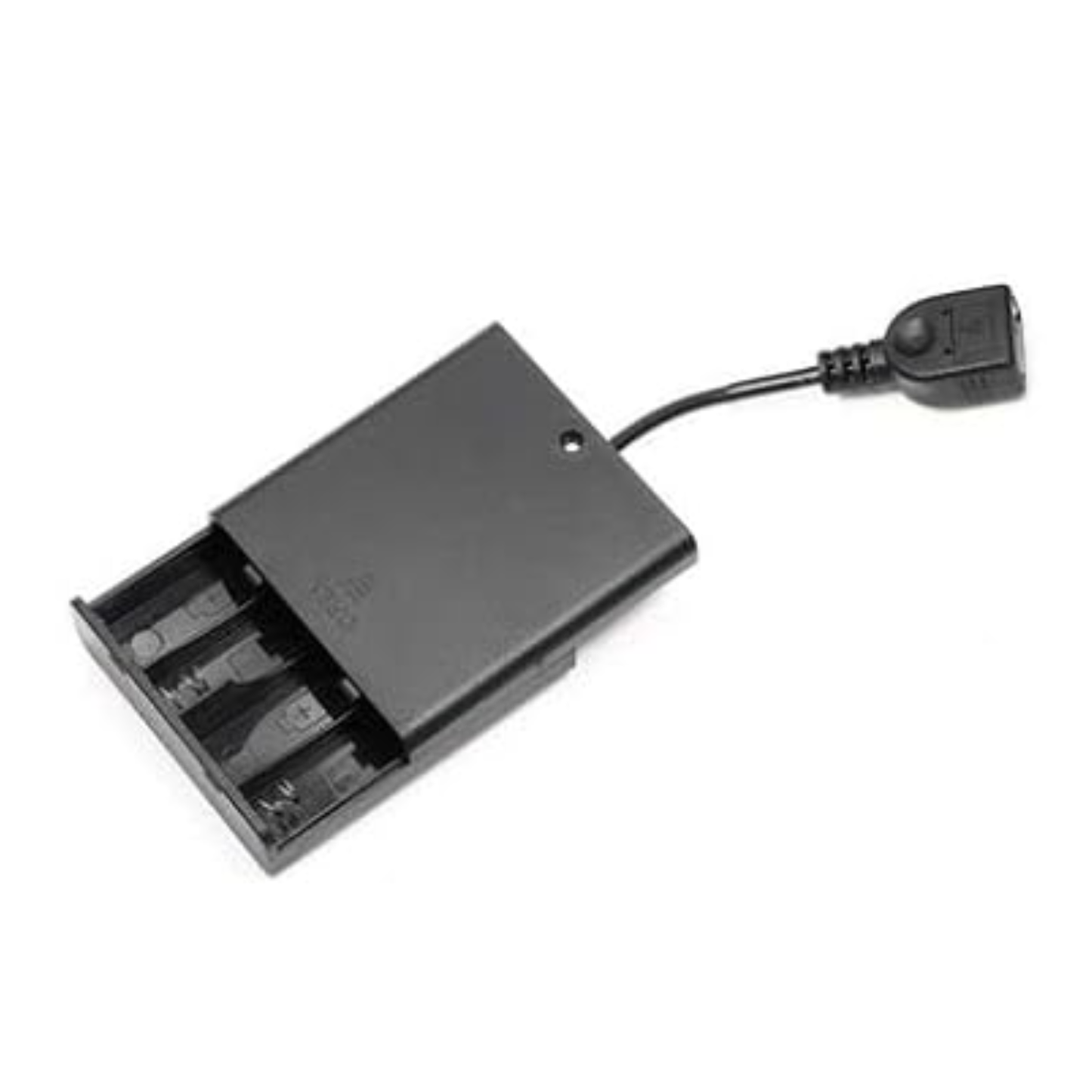 4 AA Battery Holder USB Plug Switch Cover