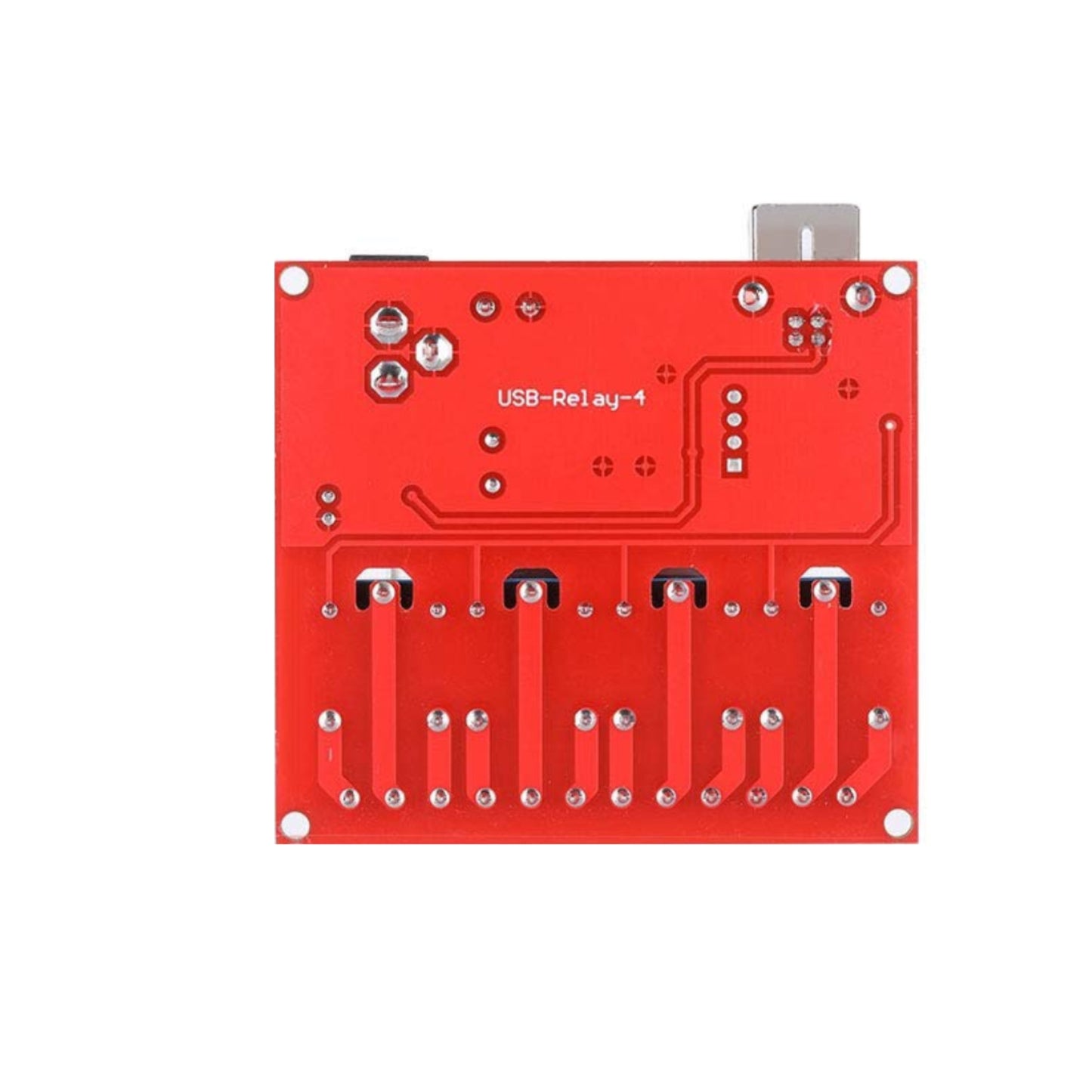 DC 5V 4 Channel Relay Module USB Control PC/PLC Controlled 4 Channel Relay USB Switch 4 Channel Relay Module With USB Interface For Computer PC and PLC Applications - RS6000