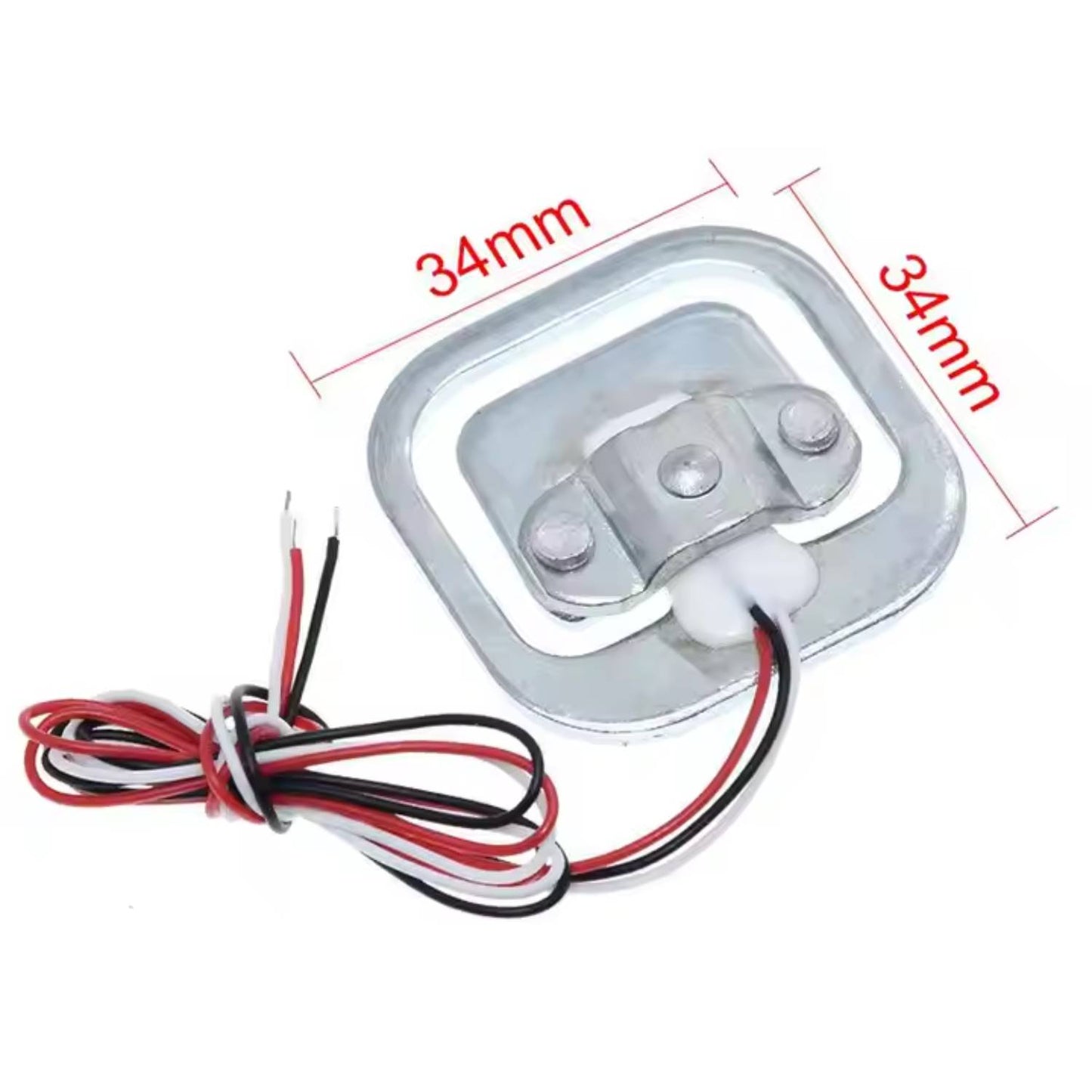 50kg Half-Bridge Load Cell Sensor Human Scale Load Cell Sensor for Body Weight Experiments Wholesale High Precision Strain Gauge Sensors - AB098