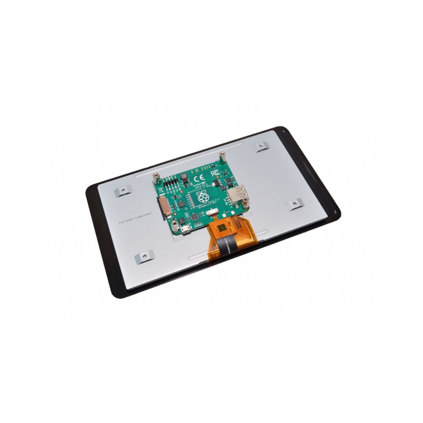 Raspberry Pi 7"Capacitive Touchscreen Display 19.4 cm (7 Inch) Official Raspberry Pi Display With High-Resolution Capacitive Touchscreen - RS3069