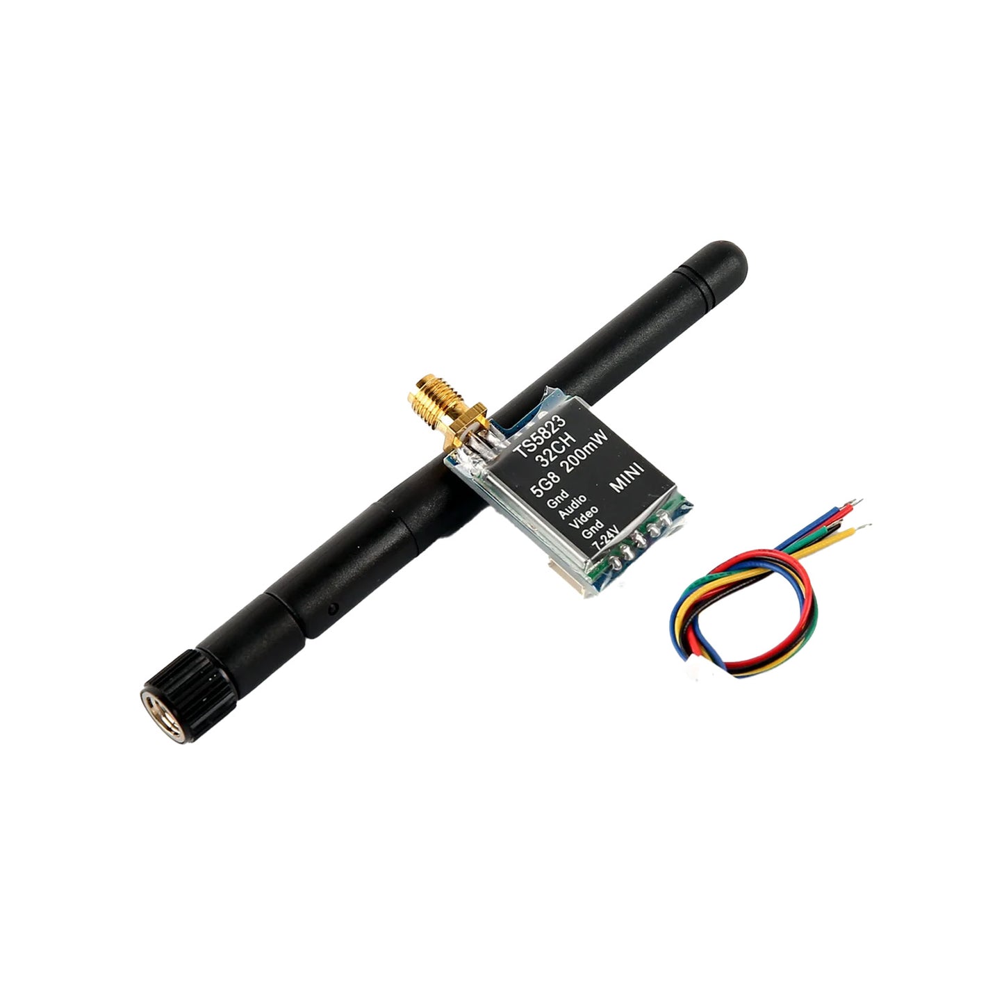 TS5823 5.8G 32 Channel Transmitter TS5823 5.8G 200Mw 32 Channel Long-Range Wireless Video And Audio Transmitter For FPV Drone - RK077