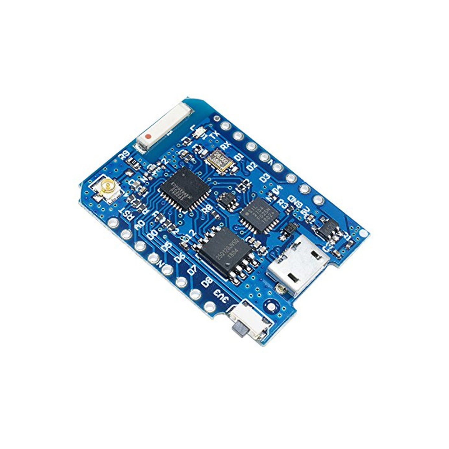 WEMOS D1 Pro Mini-16M ESP8266 Antenna Connector Development Board 16M Bytes External Antenna Connector ESP8266 WIFI Networking Smart Component WiFi IoT Board - RS2892