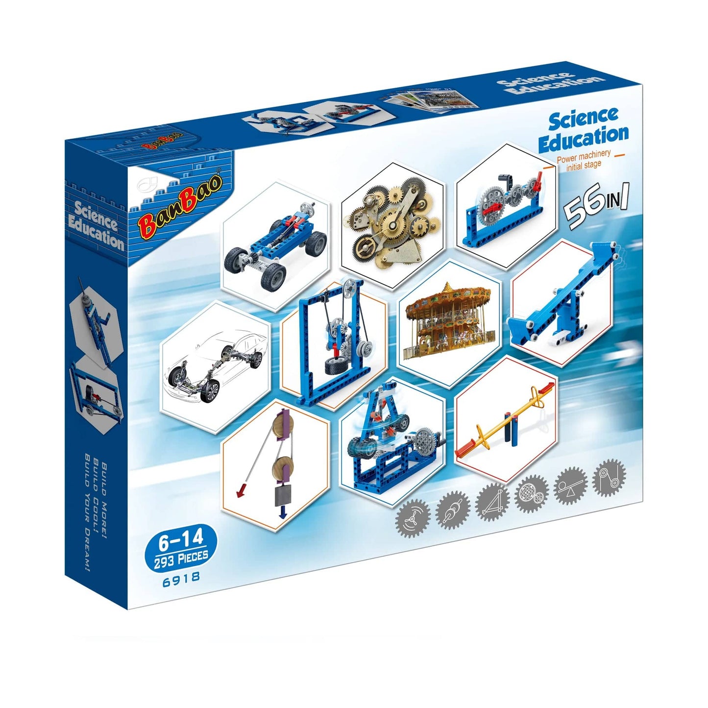 56 in 1 Simple Machines Kit