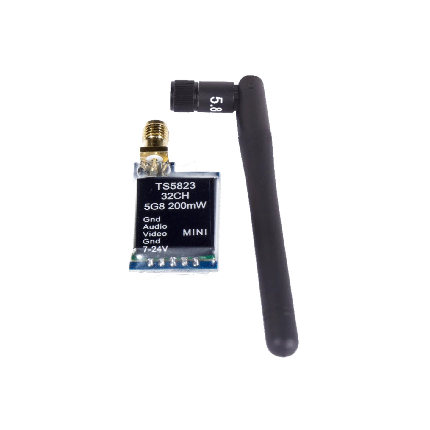 TS5823 5.8G 32 Channel Transmitter TS5823 5.8G 200Mw 32 Channel Long-Range Wireless Video And Audio Transmitter For FPV Drone - RK077