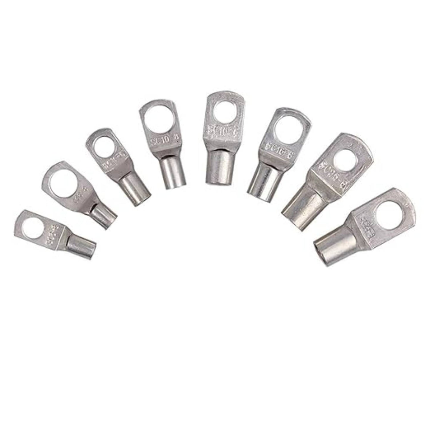 60 Piece Cable Terminal Kit Wire Connectors Kit Crimp Terminals Heat Shrink Connectors Cable Terminal Assortment Open Barrel Crimp Terminals Heat Shrink Tubing For Wires Electrical Wiring Connectors - RS1829