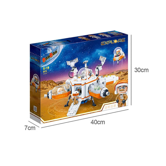 BanBao Explore the Mars Kit Marses Habitat and Small Lander