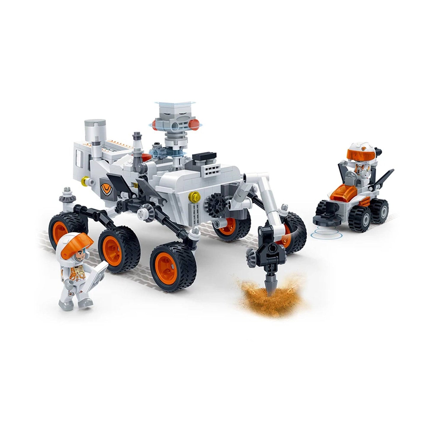 BanBao Explore the Space Kit Marse Science Rover Car